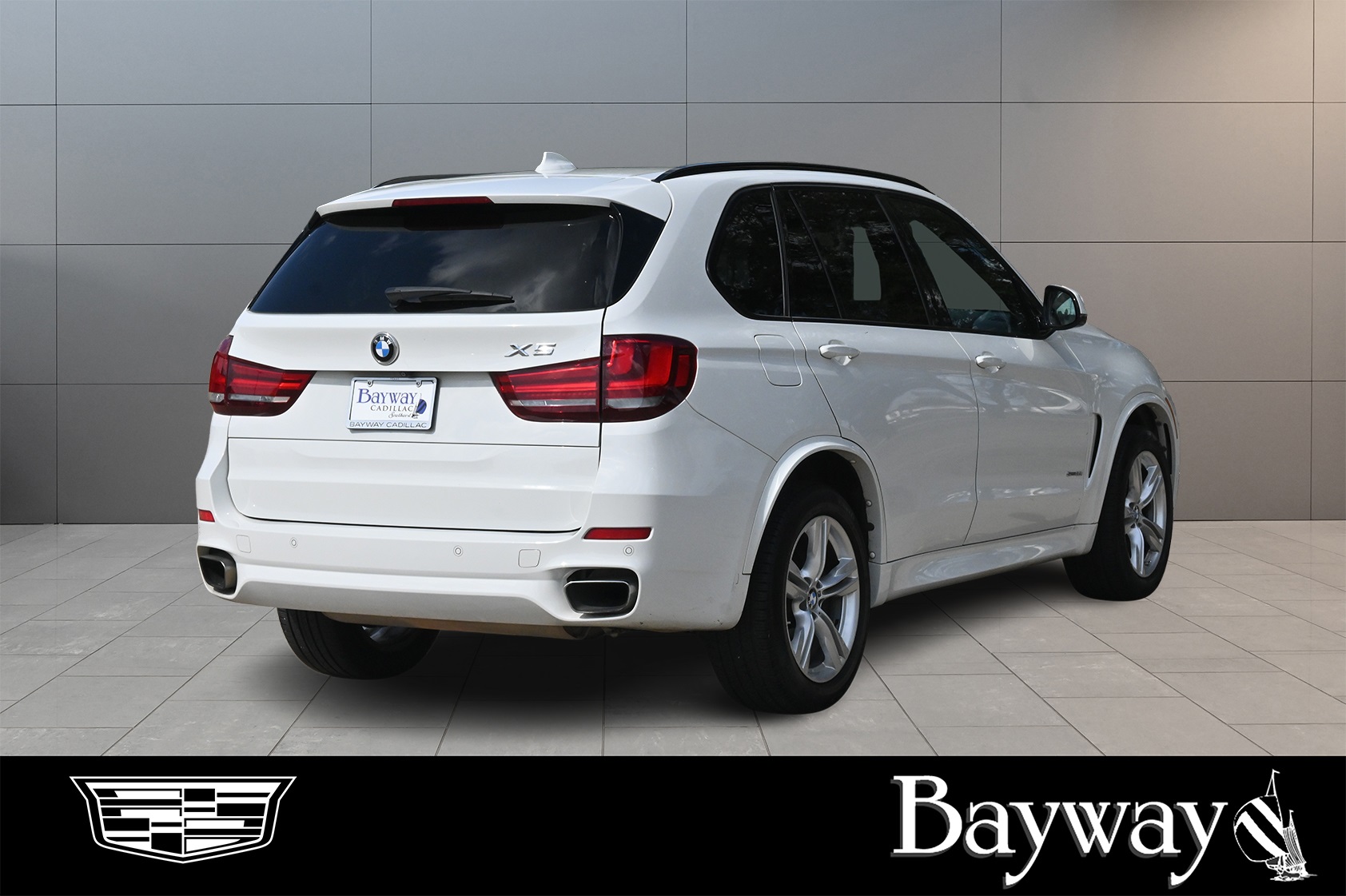 2016 BMW X5 sDrive35i White at DeMontrond Auto Country