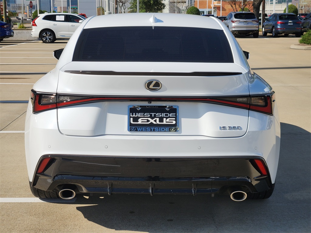 2023 Lexus IS 350 F SPORT White at Westside Lexus