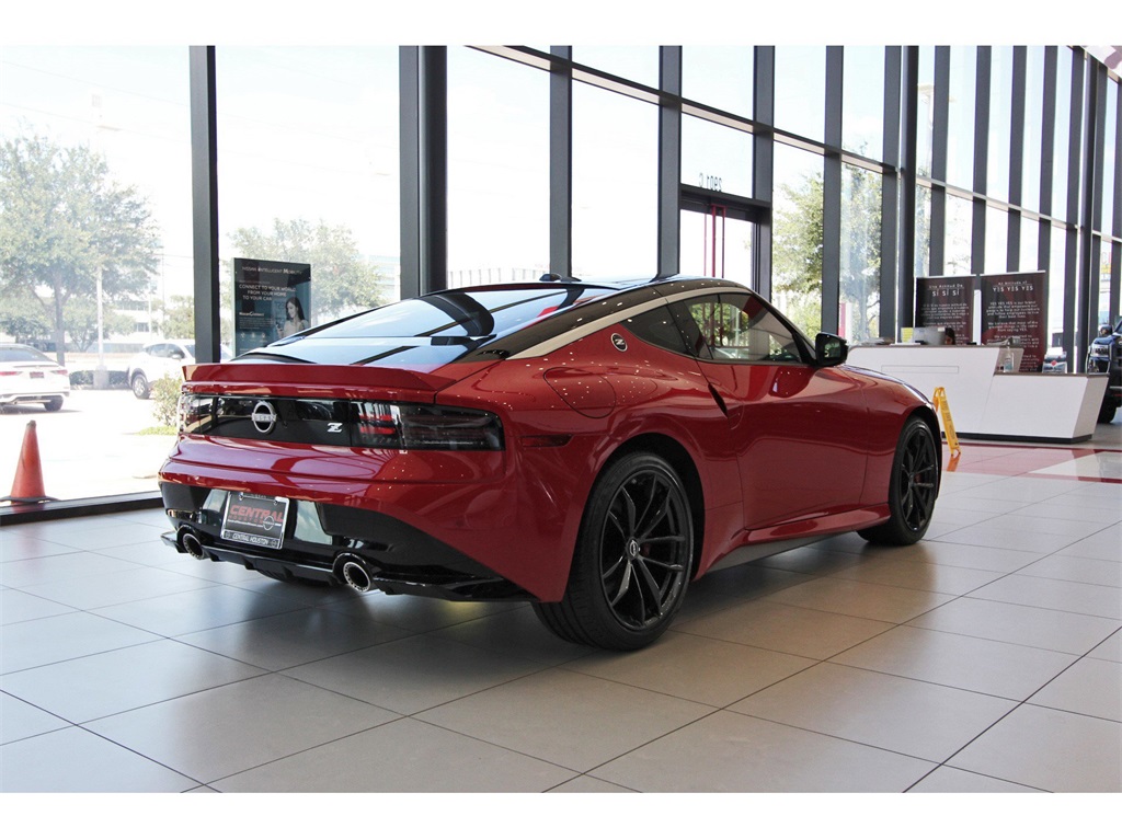 2025 Nissan Z Performance Red at Central Houston Nissan