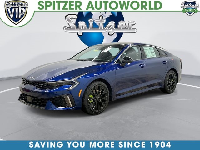 Yacht Blue 2026 Kia K5 GT FWD Sedan Front-Wheel Drive 8-Speed Dual Clutch