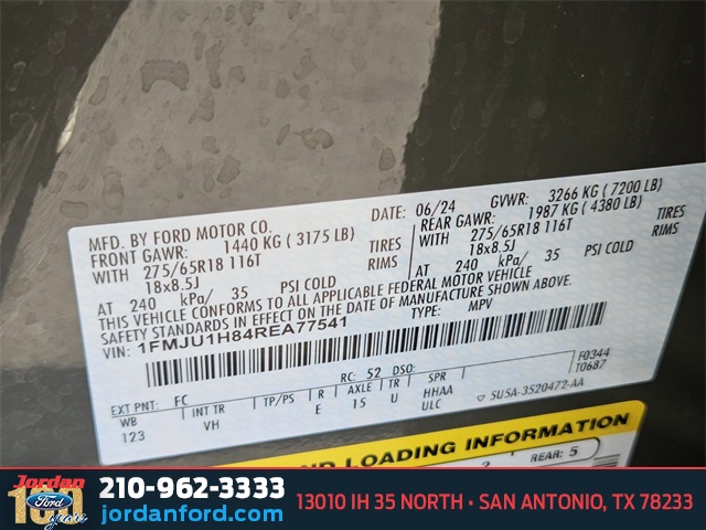 Used Car 2024 Ford Expedition  Xlt For Sale Under $50,000 In San Antonio, Texas