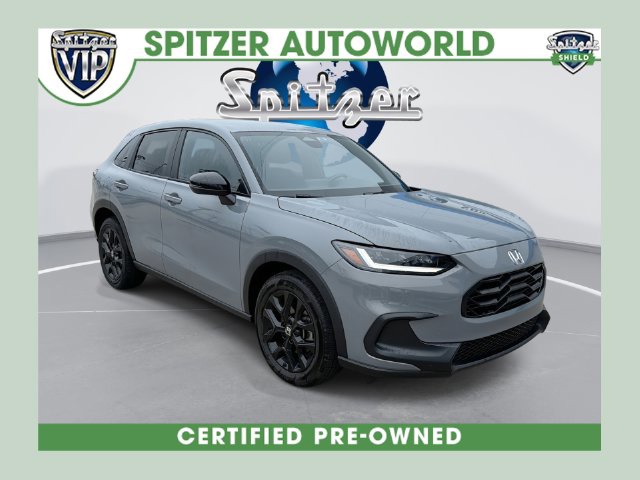 Urban Gray Pearl 2024 Honda HR-V SUV / Crossover All-Wheel Drive Continuously Variable Transmission