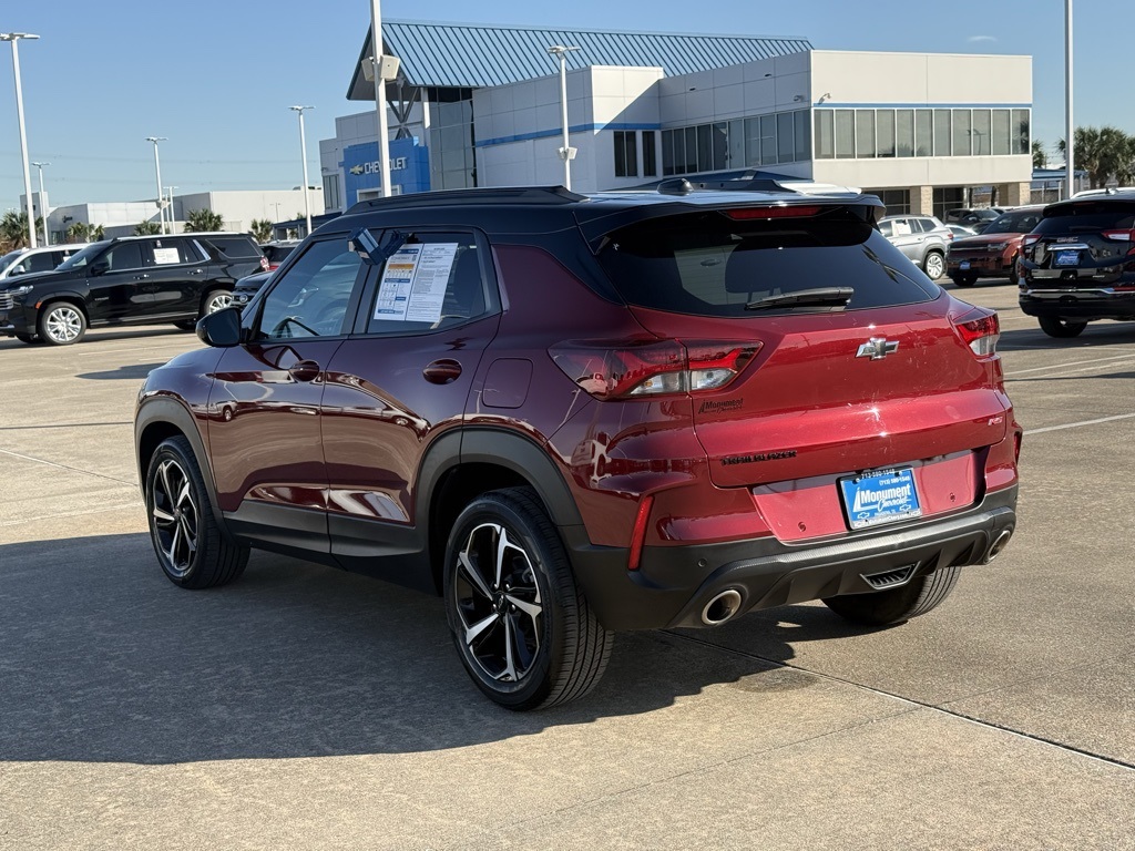 2023 Chevrolet TrailBlazer RS Red at Classic Elite Chevrolet Hwy 6