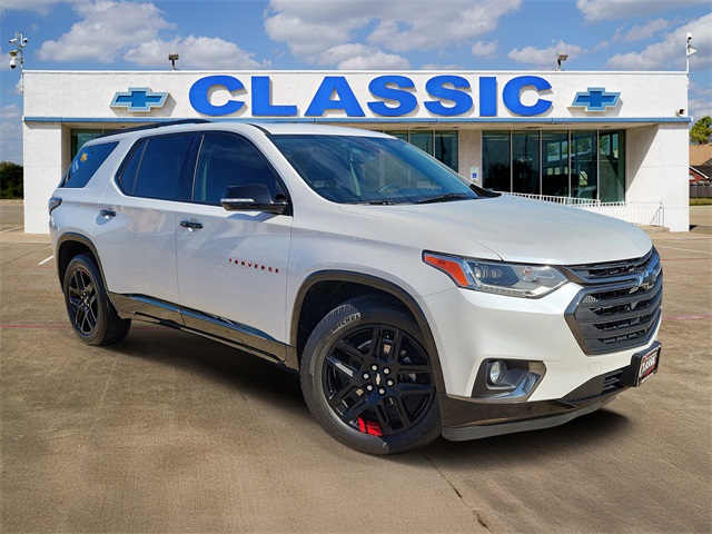 2019 Chevrolet Traverse Premier White at AutoSavvy Houston Southwest