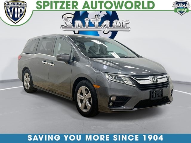 Gray (Modern Steel Metallic) 2019 Honda Odyssey Minivan Front-Wheel Drive 9-Speed Automatic