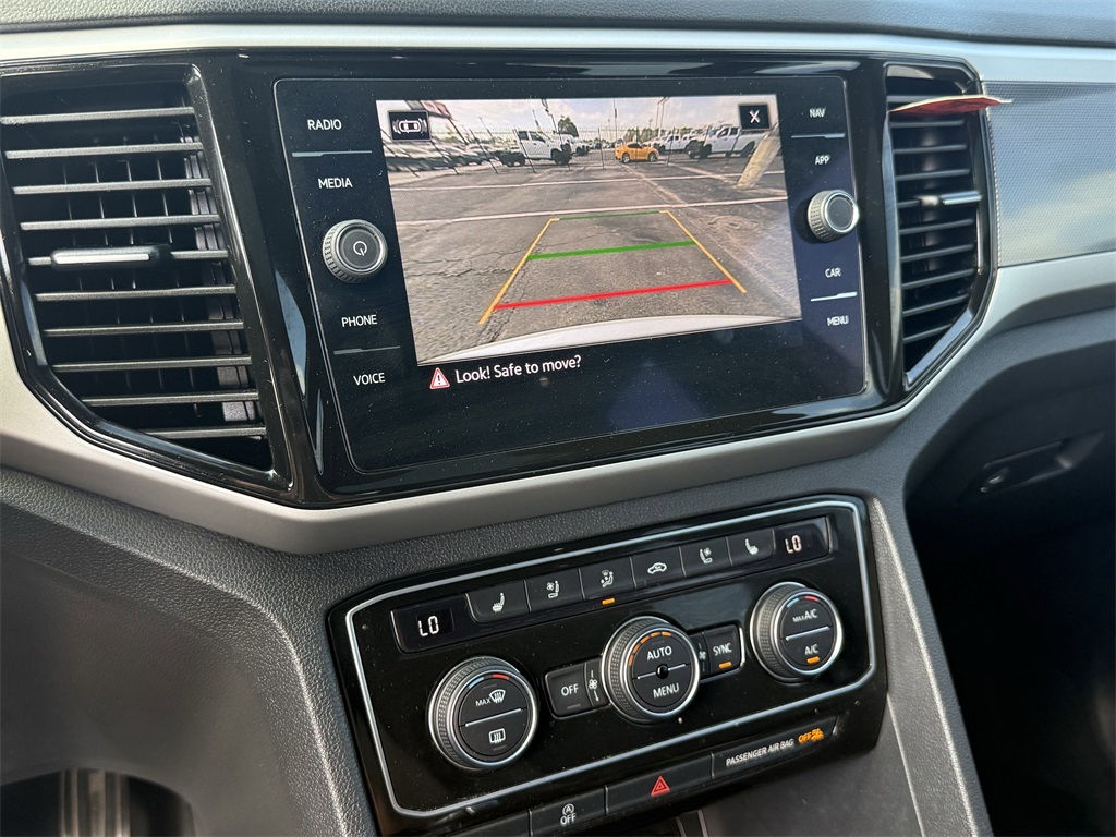 2022 Volkswagen Atlas Cross Sport 3.6L V6 SEL Premium R-Line White at DeMontrond Automotive Group