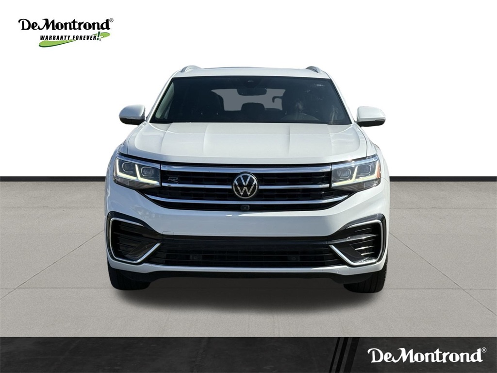 2022 Volkswagen Atlas Cross Sport 3.6L V6 SEL Premium R-Line White at DeMontrond Automotive Group