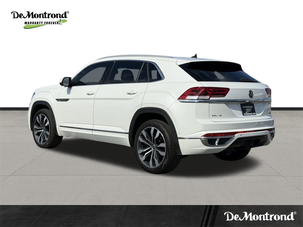 2022 Volkswagen Atlas Cross Sport 3.6L V6 SEL Premium R-Line White at DeMontrond Automotive Group