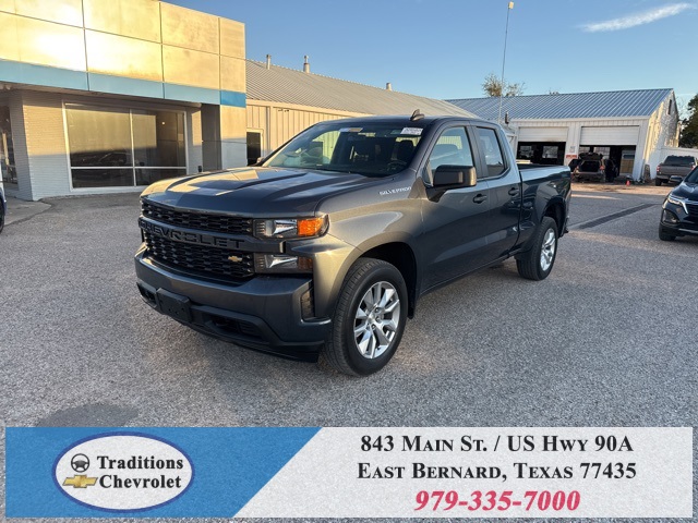 2021 Chevrolet Silverado 1500 Custom Gray at Classic Elite Chevrolet Hwy 6