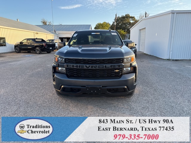 2021 Chevrolet Silverado 1500 Custom Gray at Classic Elite Chevrolet Hwy 6