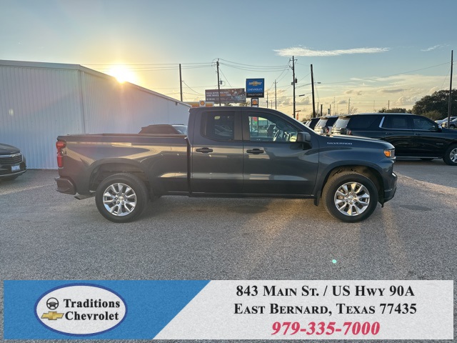 2021 Chevrolet Silverado 1500 Custom Gray at Classic Elite Chevrolet Hwy 6