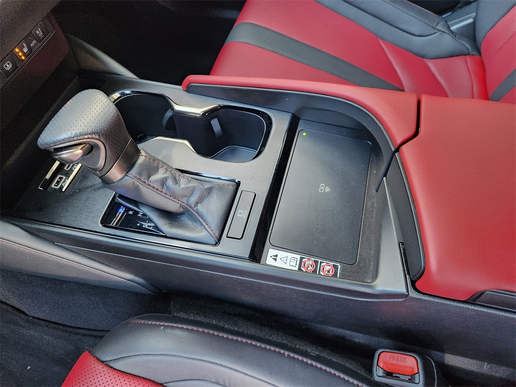 2023 Lexus ES 350 F Sport Red at Westside Lexus