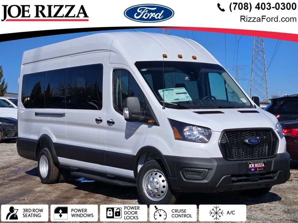 2025 Ford Transit Passenger 350 HD XL High Roof Extended LB DRW RWD