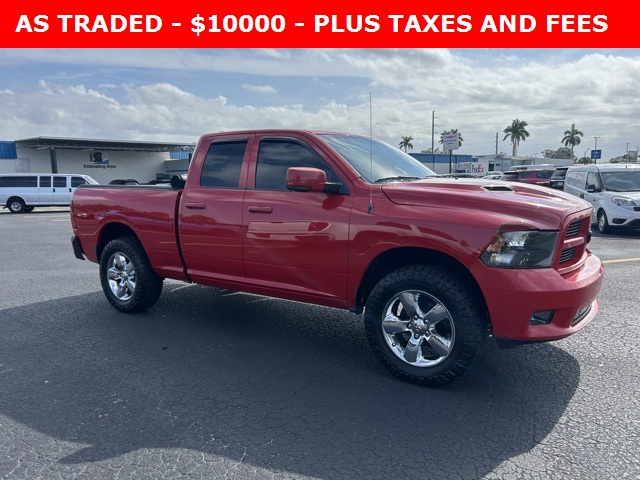 2012 RAM 1500 Sport Quad Cab 4WD