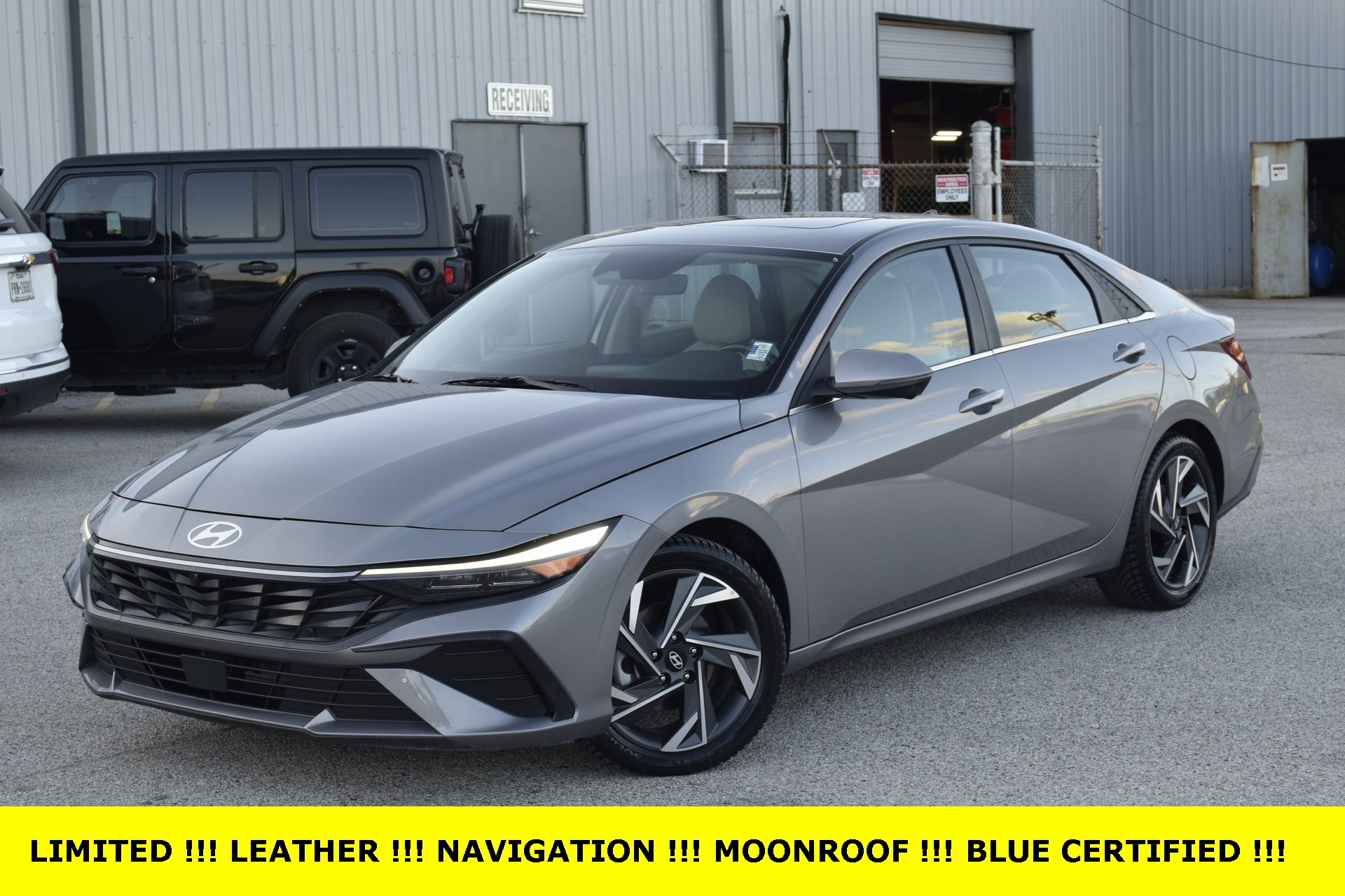 2024 Hyundai Elantra Limited Gray at Bayway Cadillac Southwest