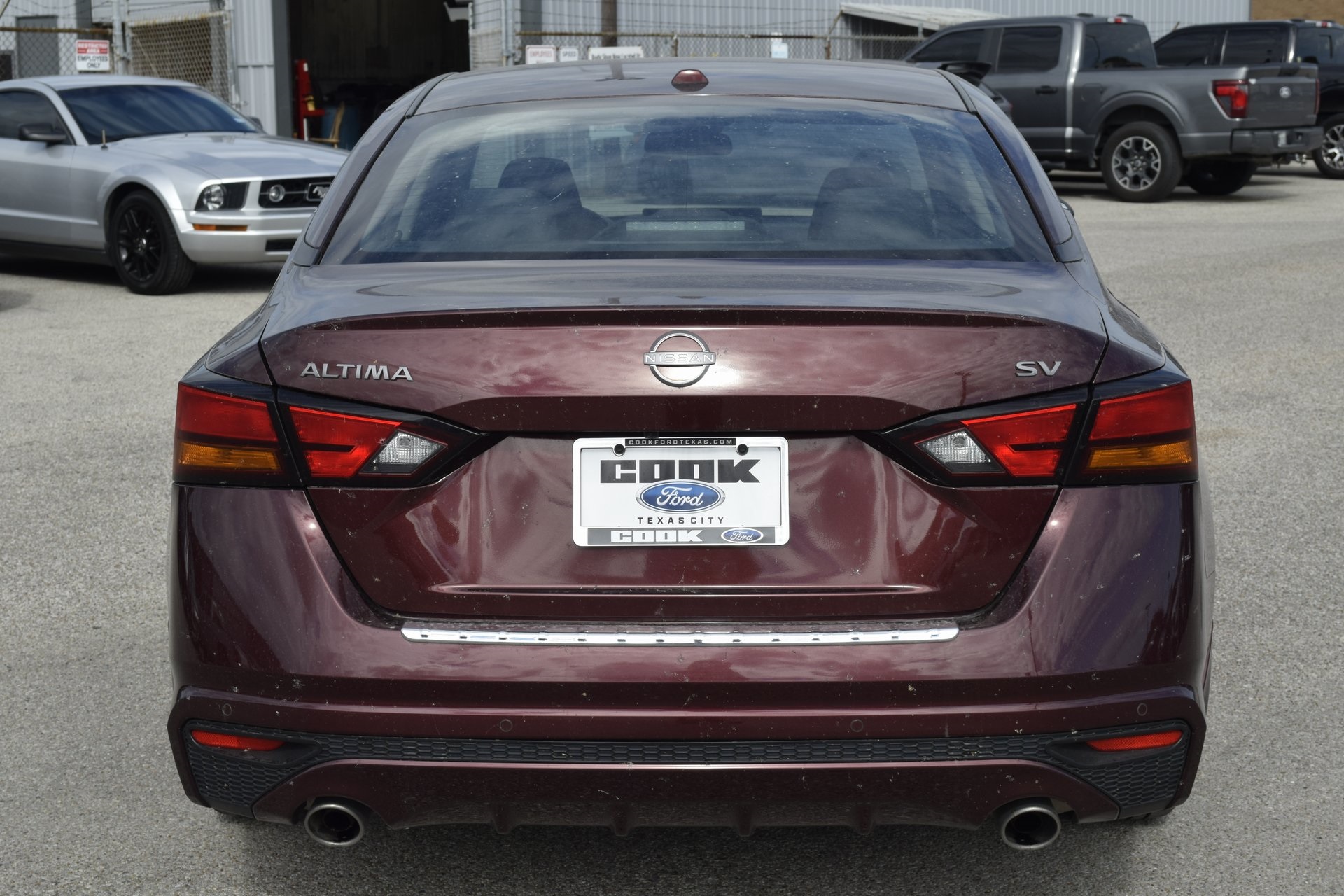 2023 Nissan Altima 2.5 SV Red at North Houston Mitsubishi