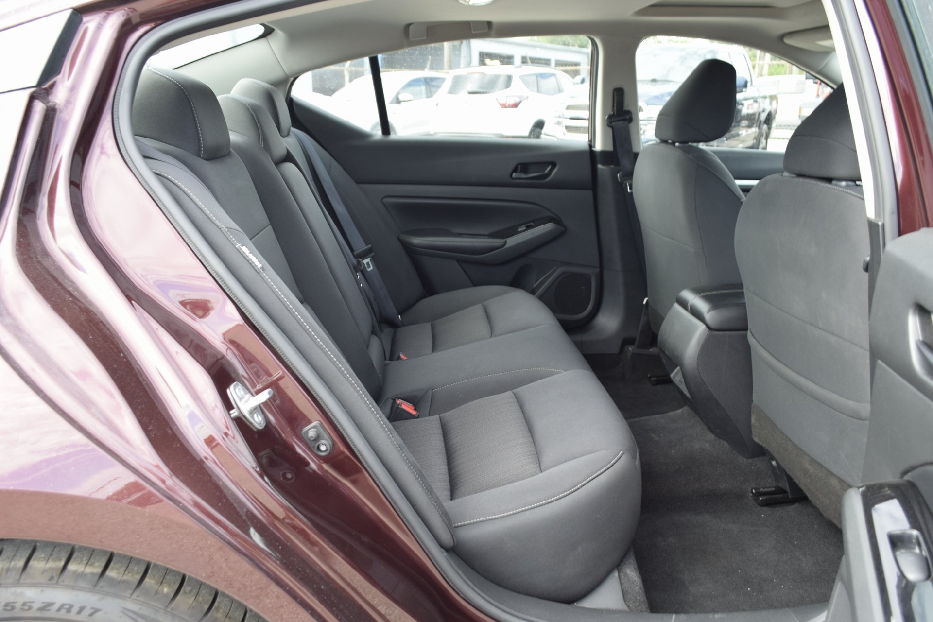 2023 Nissan Altima 2.5 SV Red at North Houston Mitsubishi