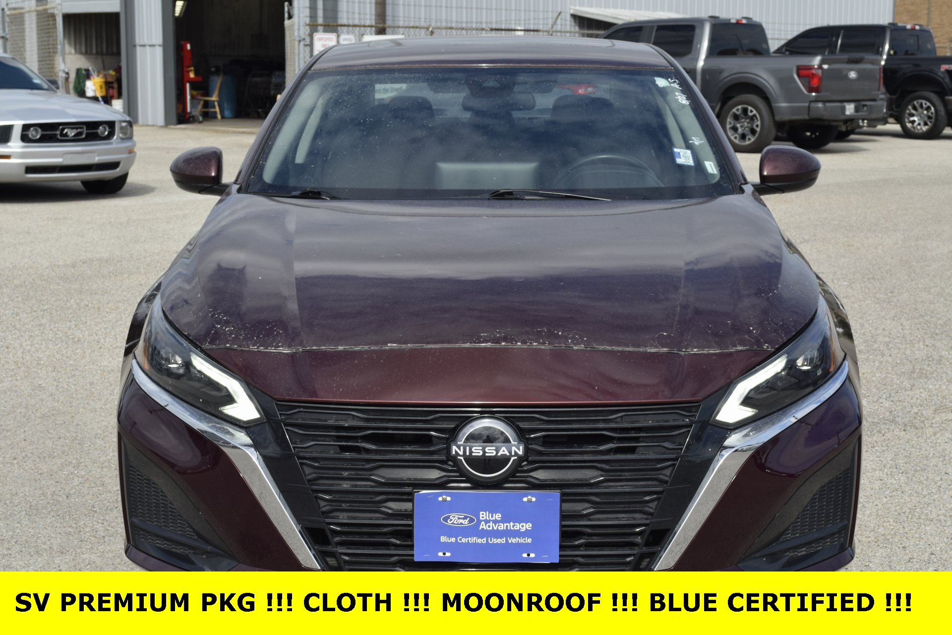 2023 Nissan Altima 2.5 SV Red at North Houston Mitsubishi