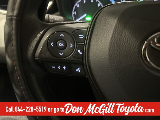 2024 Toyota Corolla Hybrid LE Red at DeMontrond Automotive Group