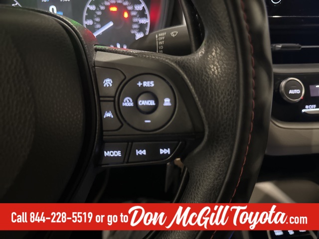 2024 Toyota Corolla Hybrid LE Red at DeMontrond Automotive Group