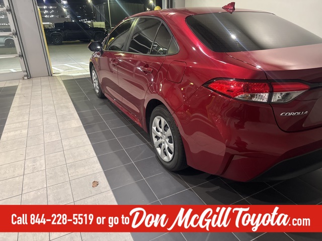 2024 Toyota Corolla Hybrid LE Red at DeMontrond Automotive Group