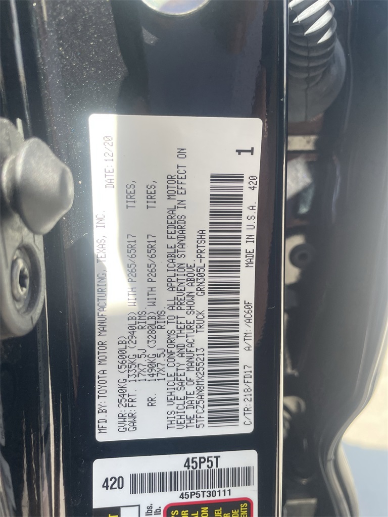 2021 Toyota Tacoma TRD Sport Black at Don McGill Toyota