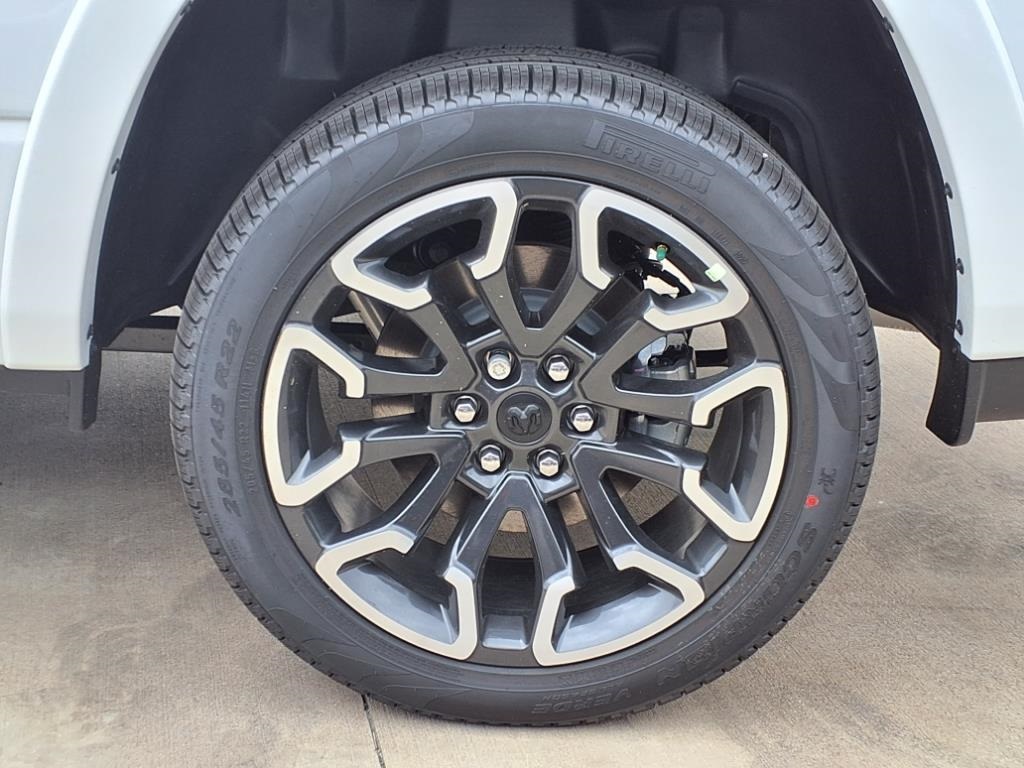 2025 Ram 1500 Limited White at Texan Dodge Chrysler Jeep Ram