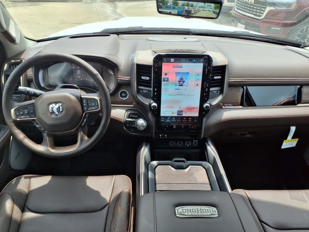 2025 Ram 1500 Limited White at Texan Dodge Chrysler Jeep Ram