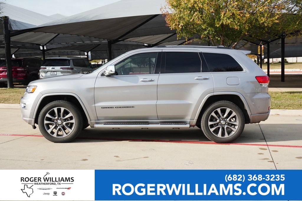 Used Car 2017 Jeep Grand Cherokee  Overland For Sale Under $20,000 In Weatherford, Texas