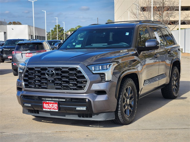 2024 Toyota Sequoia Platinum Gray at Gullo Toyota