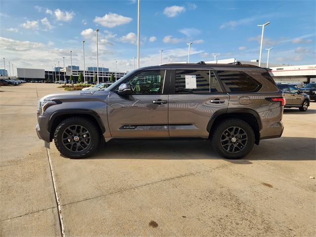 2024 Toyota Sequoia Platinum Gray at Gullo Toyota
