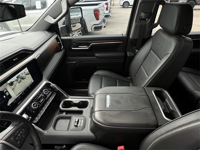 2025 GMC Sierra 3500HD Denali White at Central Houston Nissan