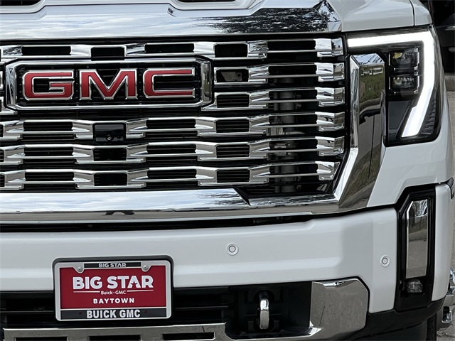 2025 GMC Sierra 3500HD Denali White at Central Houston Nissan