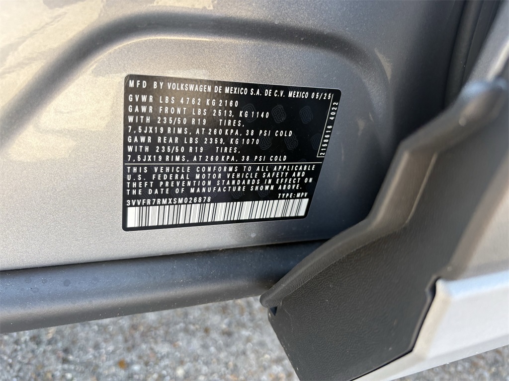 2025 Volkswagen Tiguan 2.0T SE Silver at DeMontrond Auto Country