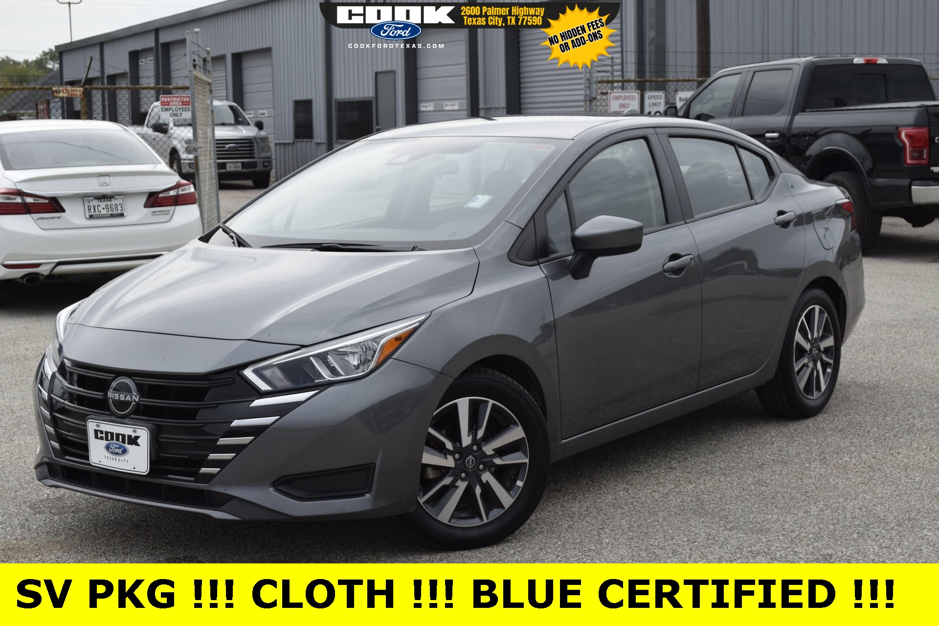 2023 Nissan Versa 1.6 SV Gray at Emmons Autoplex