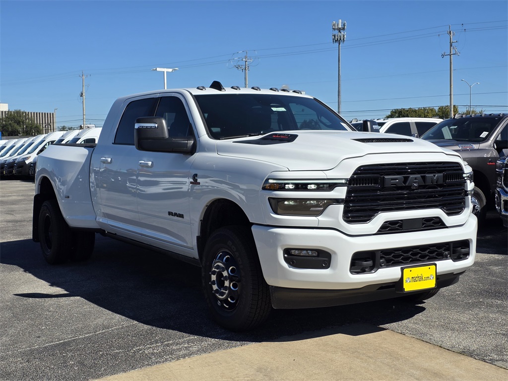 2026 Ram 3500 Laramie White at DeMontrond Auto Country