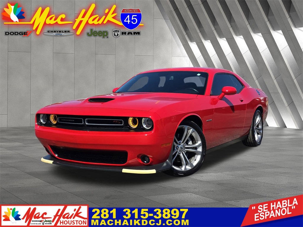 2022 Dodge Challenger R/T Red at Victoria Chrysler Dodge Jeep Ram