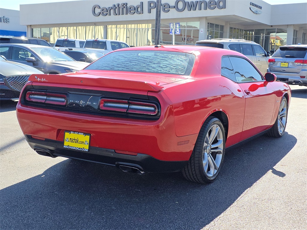 2022 Dodge Challenger R/T Red at Victoria Chrysler Dodge Jeep Ram