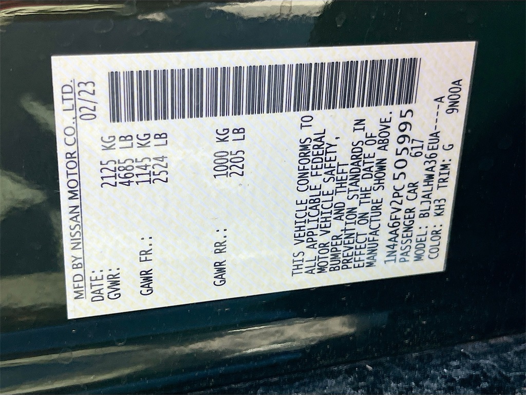 2023 Nissan Maxima Platinum Black at Big Star Chrysler Jeep Dodge Ram 