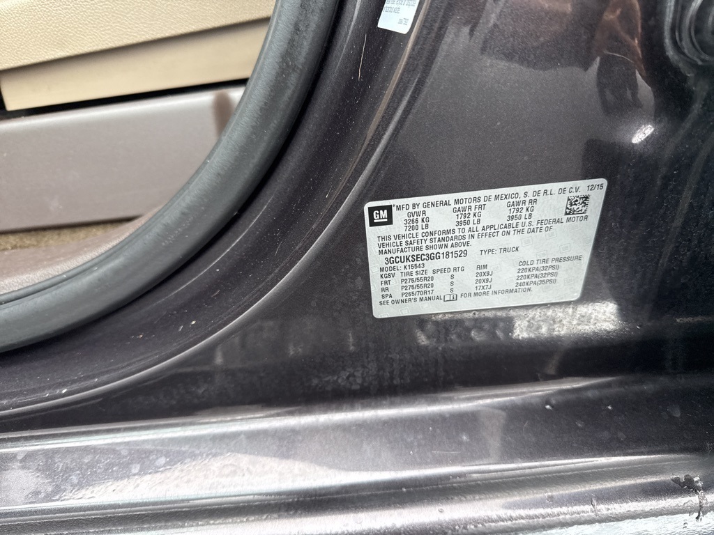 2016 Chevrolet Silverado 1500