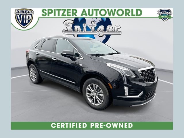 Stellar Black Metallic 2022 Cadillac XT5 Premium Luxury FWD SUV / Crossover Front-Wheel Drive 9-Speed Automatic