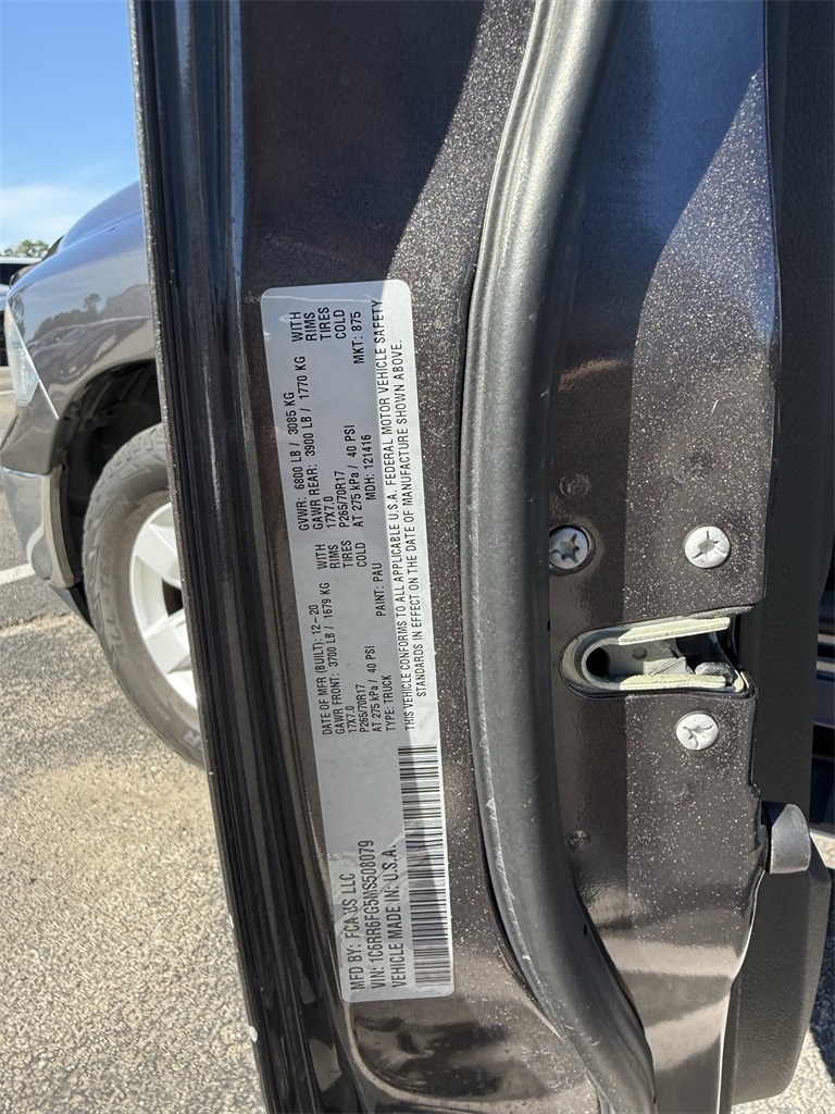 2021 Ram 1500 Classic Tradesman Gray at Martin Chrysler Dodge Jeep Ram