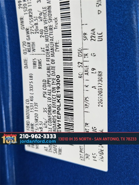 Used Car 2020 Ford F-150  Xl For Sale Under $30,000 In San Antonio, Texas