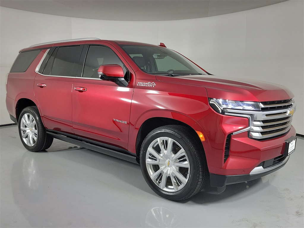 2021 Chevrolet Tahoe High Country Red at Classic Elite Chevrolet Hwy 6