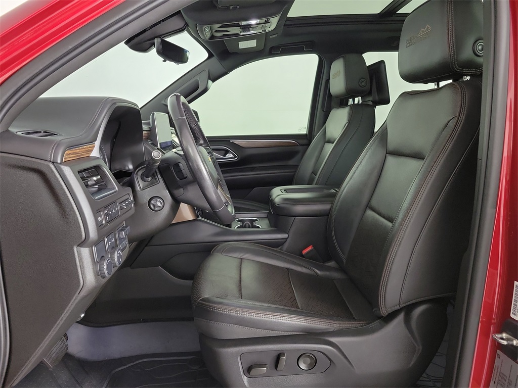 2021 Chevrolet Tahoe High Country Red at Classic Elite Chevrolet Hwy 6