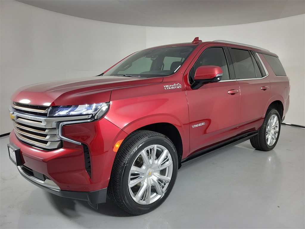2021 Chevrolet Tahoe High Country Red at Classic Elite Chevrolet Hwy 6