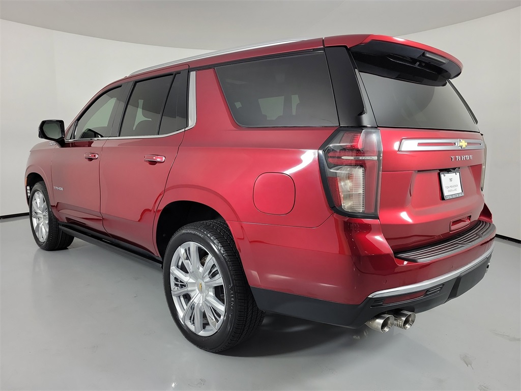 2021 Chevrolet Tahoe High Country Red at Classic Elite Chevrolet Hwy 6