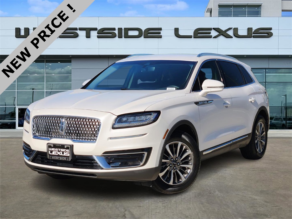 2019 Lincoln Nautilus Select White at Bayway Chrysler Dodge Jeep Ram