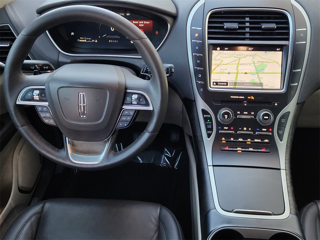 2019 Lincoln Nautilus Select White at Bayway Chrysler Dodge Jeep Ram