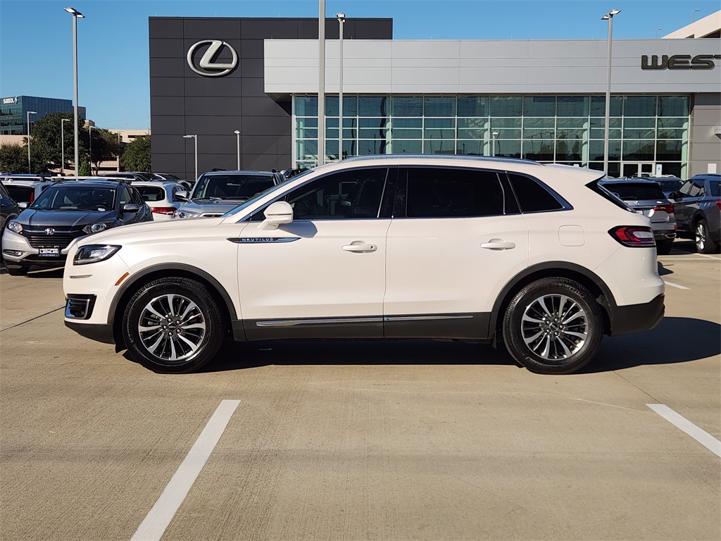 2019 Lincoln Nautilus Select White at Bayway Chrysler Dodge Jeep Ram